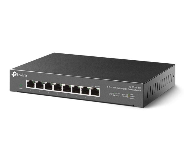 TP-Link 8p TL-SG108-M2 Metal (8x100/1000/2500Mbit) - 634095 - zdjęcie 2